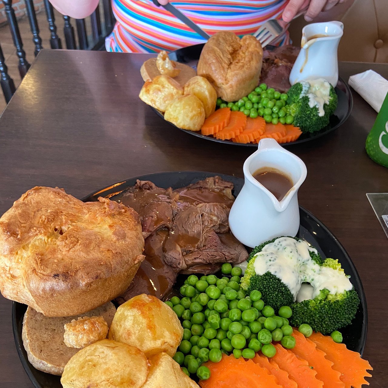 A delicious plate of fish and chips